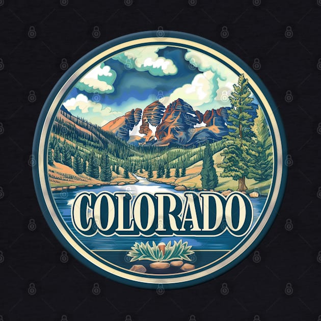 Colorado State USA Design by Mary_Momerwids